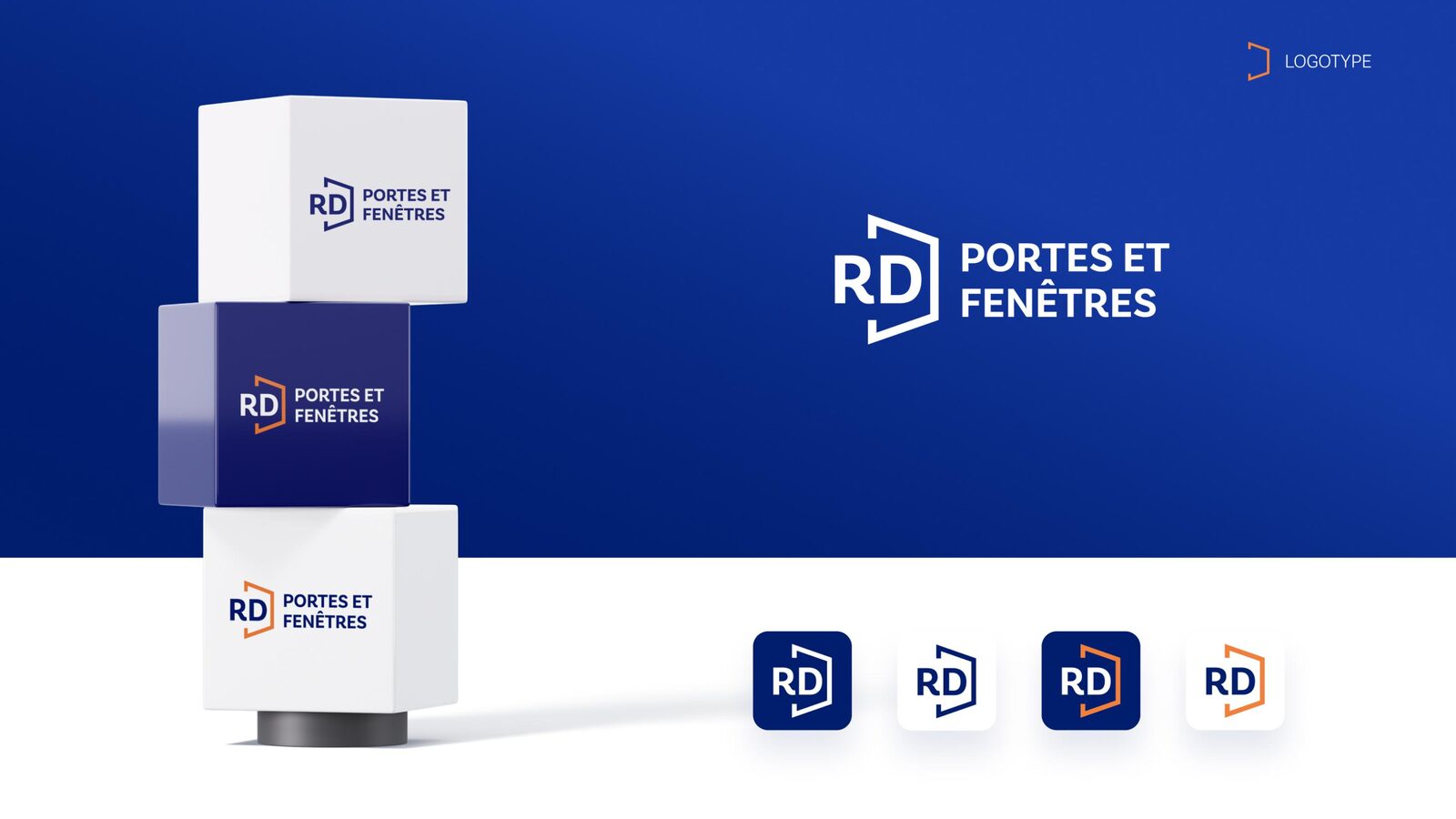RD Portes & Fenêtres — brandbook