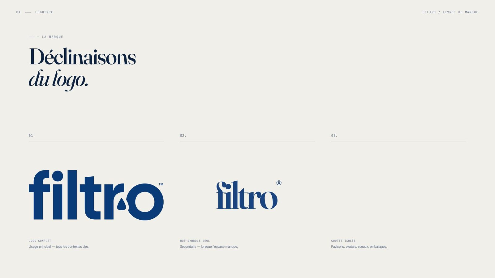 Filtro — brandbook
