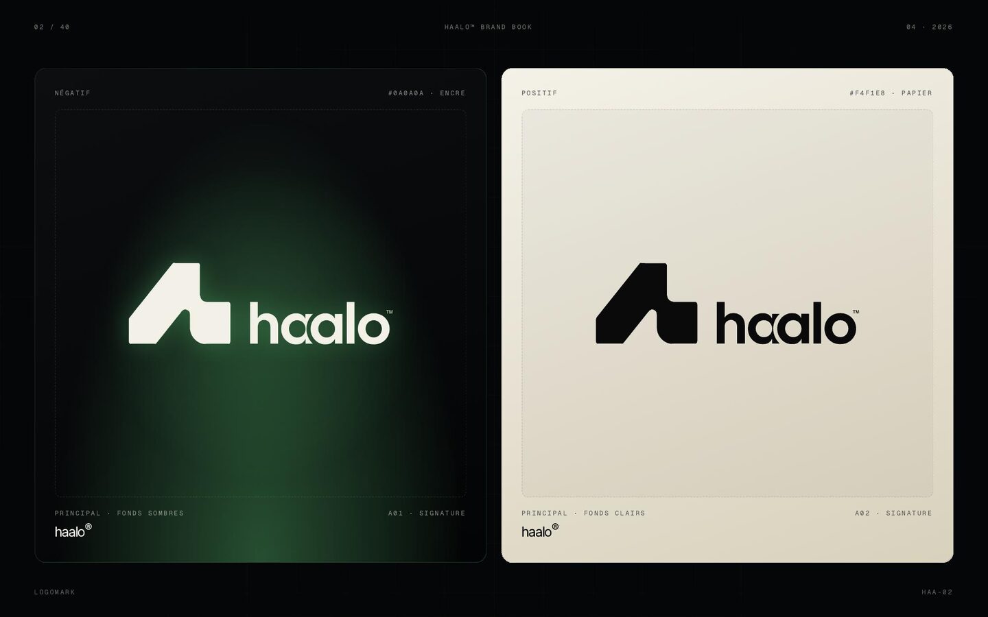 Haalo — brandbook