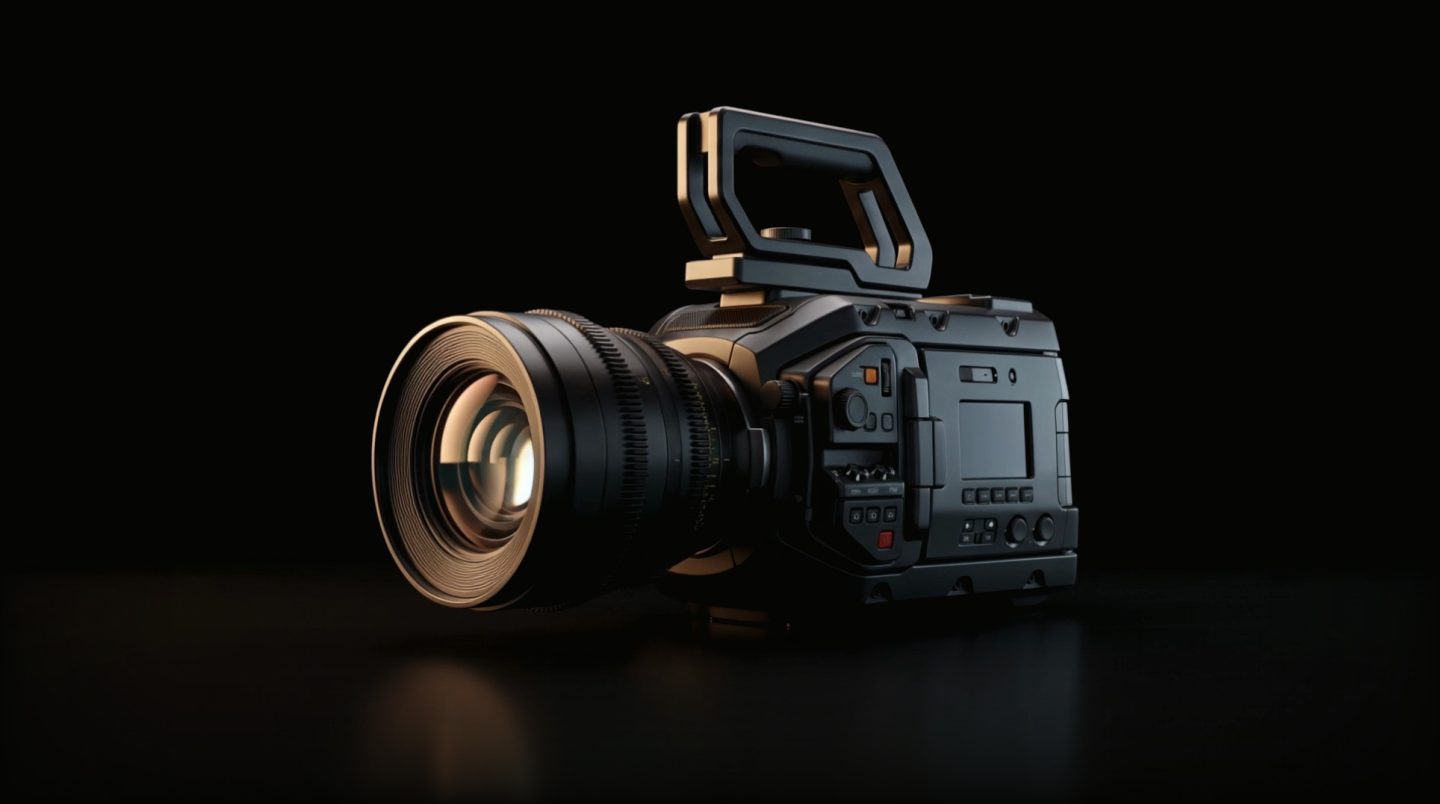 La caméra de tournage